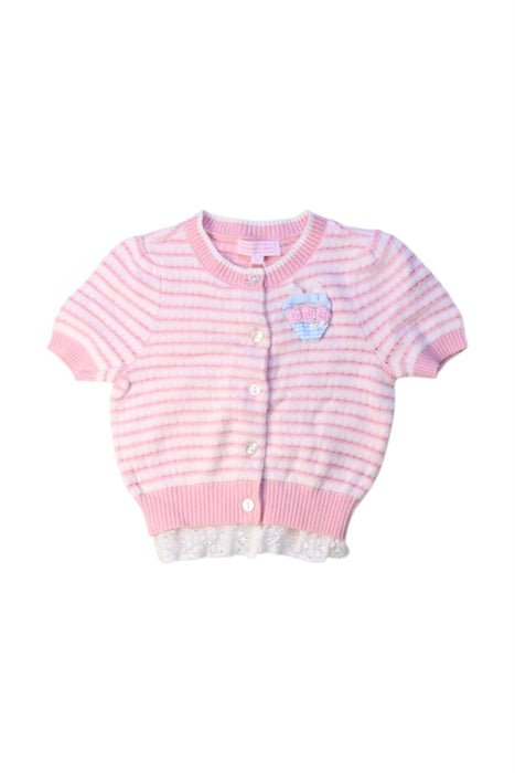 A Pink Cardigans from Nicholas & Bears in size 3T for girl. (Front View)