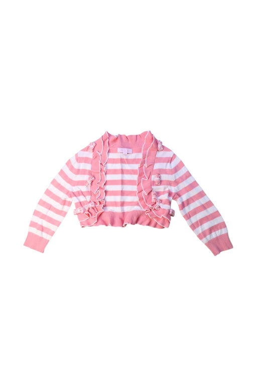 A Pink Cardigans from Nicholas & Bears in size 4T for girl. (Front View)
