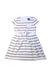 A White Short Sleeve Dresses from Nicholas & Bears in size 3T for girl. (Front View)