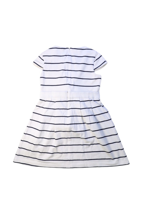 A White Short Sleeve Dresses from Nicholas & Bears in size 3T for girl. (Back View)