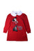A Red Long Sleeve Tops from Monnalisa in size 5T for girl. (Front View)