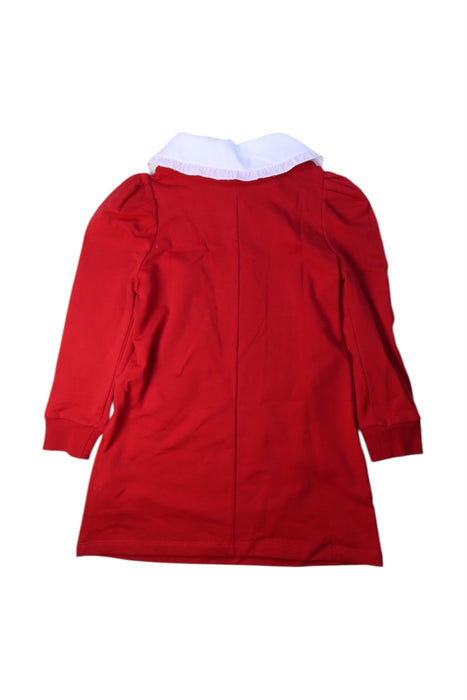 A Red Long Sleeve Tops from Monnalisa in size 5T for girl. (Back View)