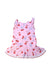 A Pink Sleeveless Dresses from Monnalisa in size 2T for girl. (Back View)