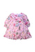 A Pink Long Sleeve Dresses from Monnalisa in size 3T for girl. (Front View)