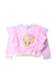 A Pink Crewneck Sweatshirts from Monnalisa in size 2T for girl. (Front View)
