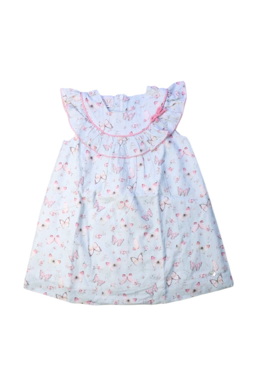 A White Sleeveless Dresses from Paz Rodriguez in size 2T for girl. (Front View)