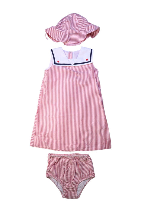 A Pink Dress Sets from Ralph Lauren in size 2T for girl. (Front View)