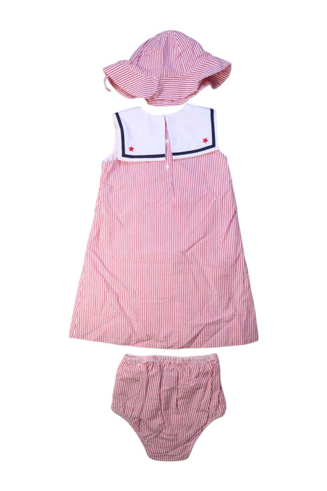 A Pink Dress Sets from Ralph Lauren in size 2T for girl. (Back View)