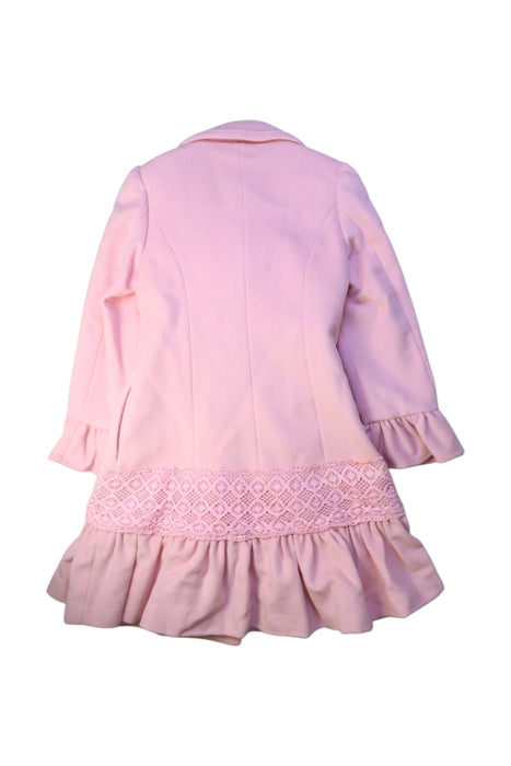 A Pink Coats from Nicholas & Bears in size 8Y for girl. (Back View)