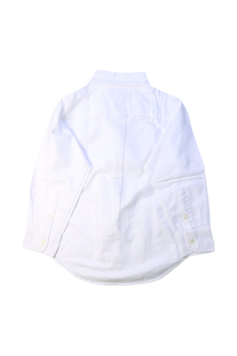 A White Long Sleeve Shirts from Ralph Lauren in size 3T for boy. (Back View)
