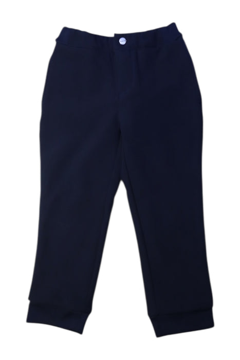 A Navy Casual Pants from Jacadi in size 4T for boy. (Front View)