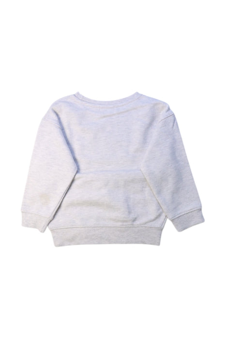 A Grey Crewneck Sweatshirts from BEAMS in size 2T for boy. (Back View)