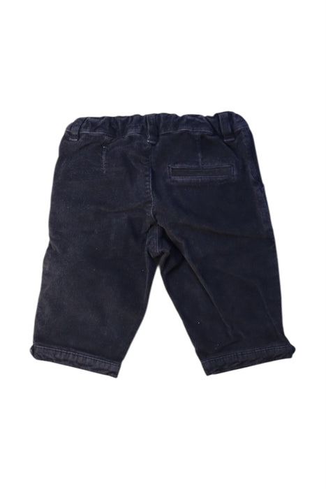 A Navy Casual Pants from Petit Bateau in size 3T for boy. (Back View)