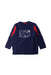 A Navy Crewneck Sweatshirts from Ferrari in size 12-18M for boy. (Front View)