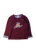 A Burgundy Long Sleeve Tops from Petit Bateau in size 2T for boy. (Front View)