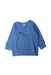 A Blue Crewneck Sweatshirts from Seed in size 18-24M for boy. (Front View)