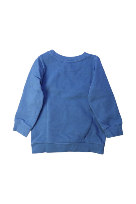 A Blue Crewneck Sweatshirts from Seed in size 18-24M for boy. (Back View)