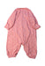 A Pink Onesies from Petit Bateau in size 0-3M for girl. (Back View)