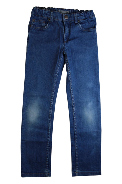 A Blue Jeans from Bonpoint in size 8Y for girl. (Front View)
