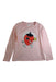A Pink Long Sleeve T Shirts from Seed in size 8Y for girl. (Front View)