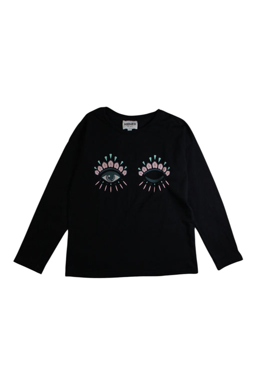 A Black Crewneck Sweatshirts from Kenzo in size 8Y for girl. (Front View)