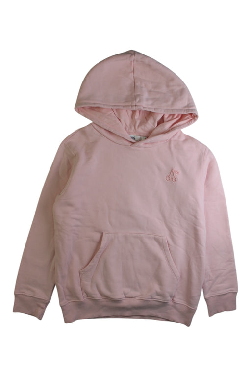 A Pink Hooded Sweatshirts from Bonpoint in size 8Y for girl. (Front View)