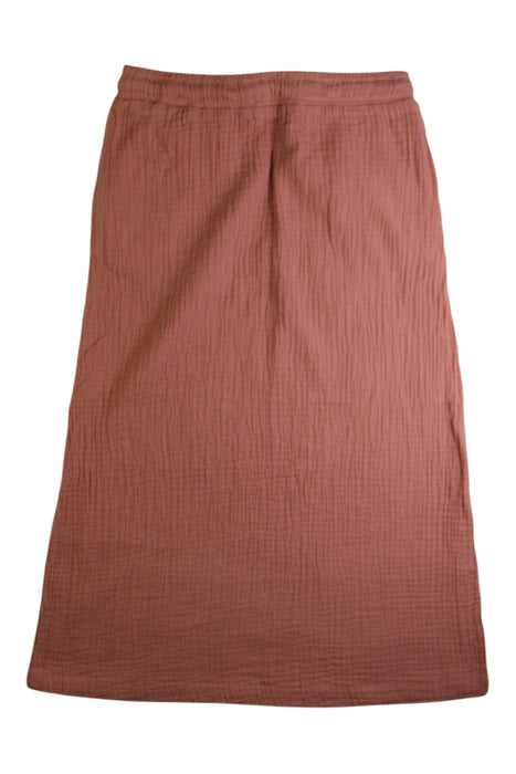 A Brown Mid Skirts from Excuse My French in size 8Y for girl. (Back View)