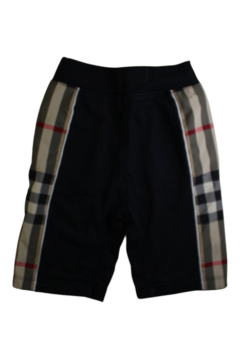 A Black Shorts from Burberry in size 10Y for boy. (Back View)