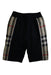 A Black Shorts from Burberry in size 10Y for boy. (Back View)