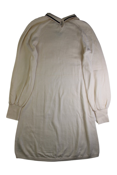 A Ivory Sweater Dresses from Burberry in size 14Y for girl. (Back View)