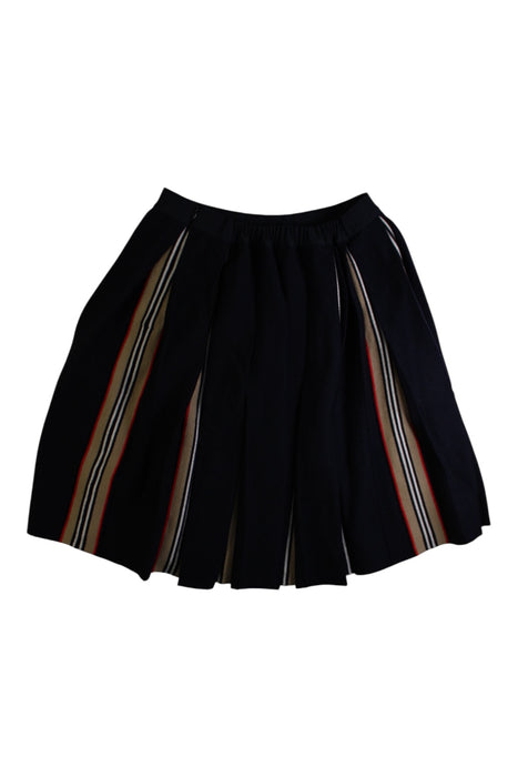 A Black Mid Skirts from Burberry in size 14Y for girl. (Back View)