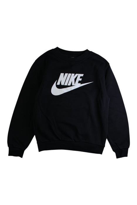 A Black Crewneck Sweatshirts from Nike in size 10Y for neutral. (Front View)