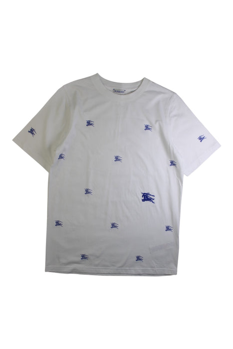 A White Short Sleeve T Shirts from Burberry in size 14Y for boy. (Front View)