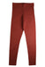 A Red Leggings from Petit Bateau in size 10Y for girl. (Front View)