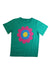 A Green Short Sleeve T Shirts from Stella McCartney in size 8Y for girl. (Front View)