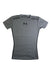 A Grey Active Tops from Under Armour in size 7Y for girl. (Front View)