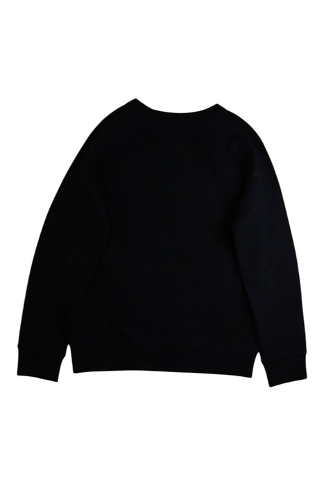 A Black Crewneck Sweatshirts from Gucci in size 8Y for girl. (Back View)