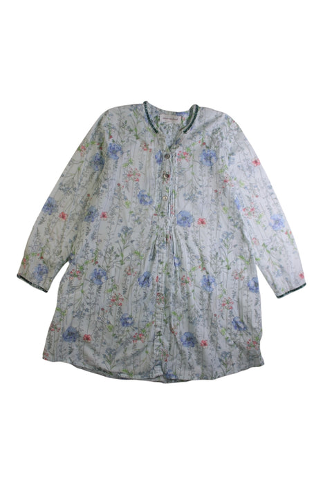 A Multicolour Long Sleeve Shirts from Excuse My French in size 6T for girl. (Front View)