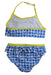 A Blue Bikinis from Boden in size 7Y for girl. (Back View)