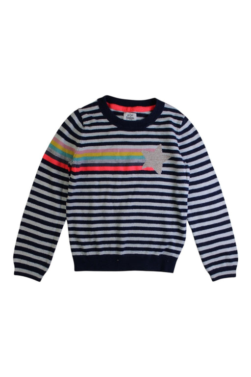 A Navy Knit Sweaters from Boden in size 5T for girl. (Front View)
