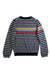 A Navy Knit Sweaters from Boden in size 5T for girl. (Back View)