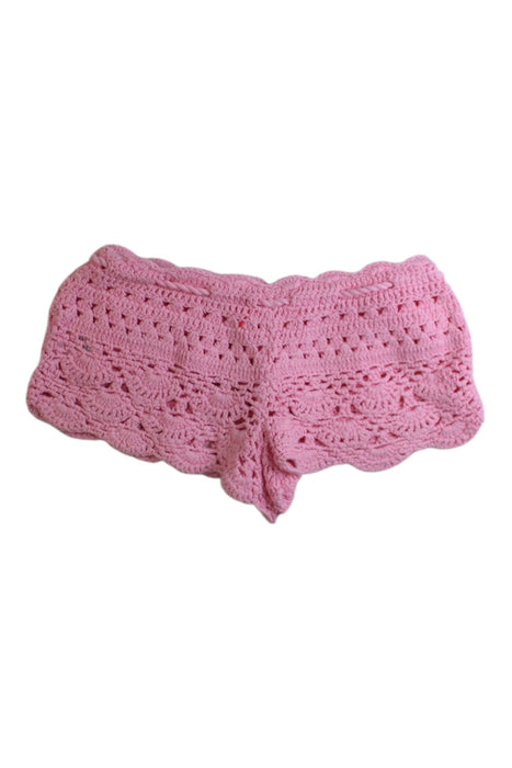 A Pink Cover Ups from Sunuva in size 7Y for girl. (Back View)