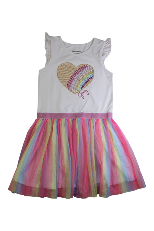 A White Sleeveless Bodysuits from Juicy Couture in size 7Y for girl. (Front View)