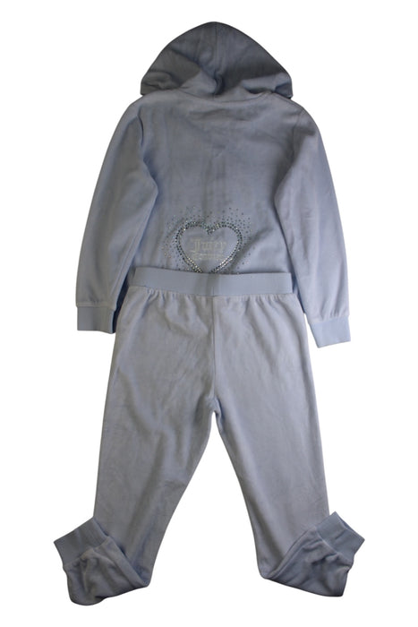 A Blue Pants Sets from Juicy Couture in size 6T for girl. (Back View)