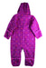 A Purple Snowsuits from Columbia in size 12-18M for girl. (Back View)