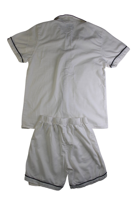 A Beige Pyjama Sets from Petite Plume in size 12Y for boy. (Back View)