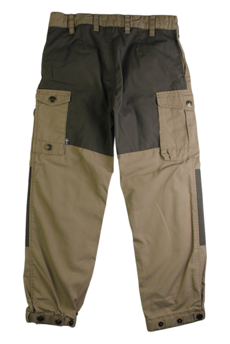 A Beige Casual Pants from Fjällräven in size 7Y for boy. (Back View)
