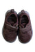A Brown Sneakers from Clarks in size 6-12M for girl. (Back View)