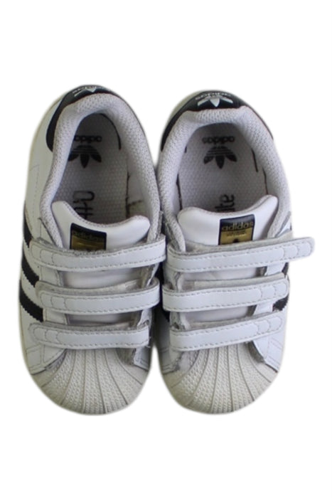 A Black Sneakers from Adidas in size 3T for boy. (Back View)