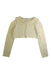 A Yellow Cardigans from Janie & Jack in size 6T for girl. (Front View)